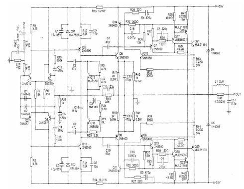 功放機(jī)電路