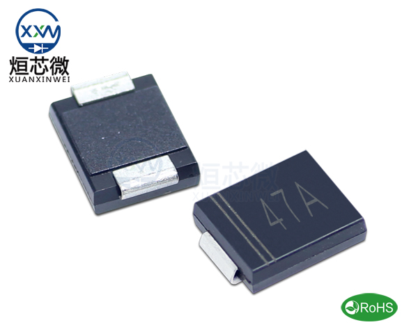 1.5SMC47A參數(shù),TVS二極管1.5SMC47A瞬態(tài)抑制二極管