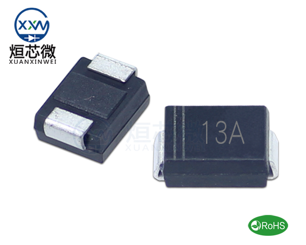 P6SMB13A參數(shù),TVS二極管P6SMB13A瞬態(tài)(變)抑制二極管